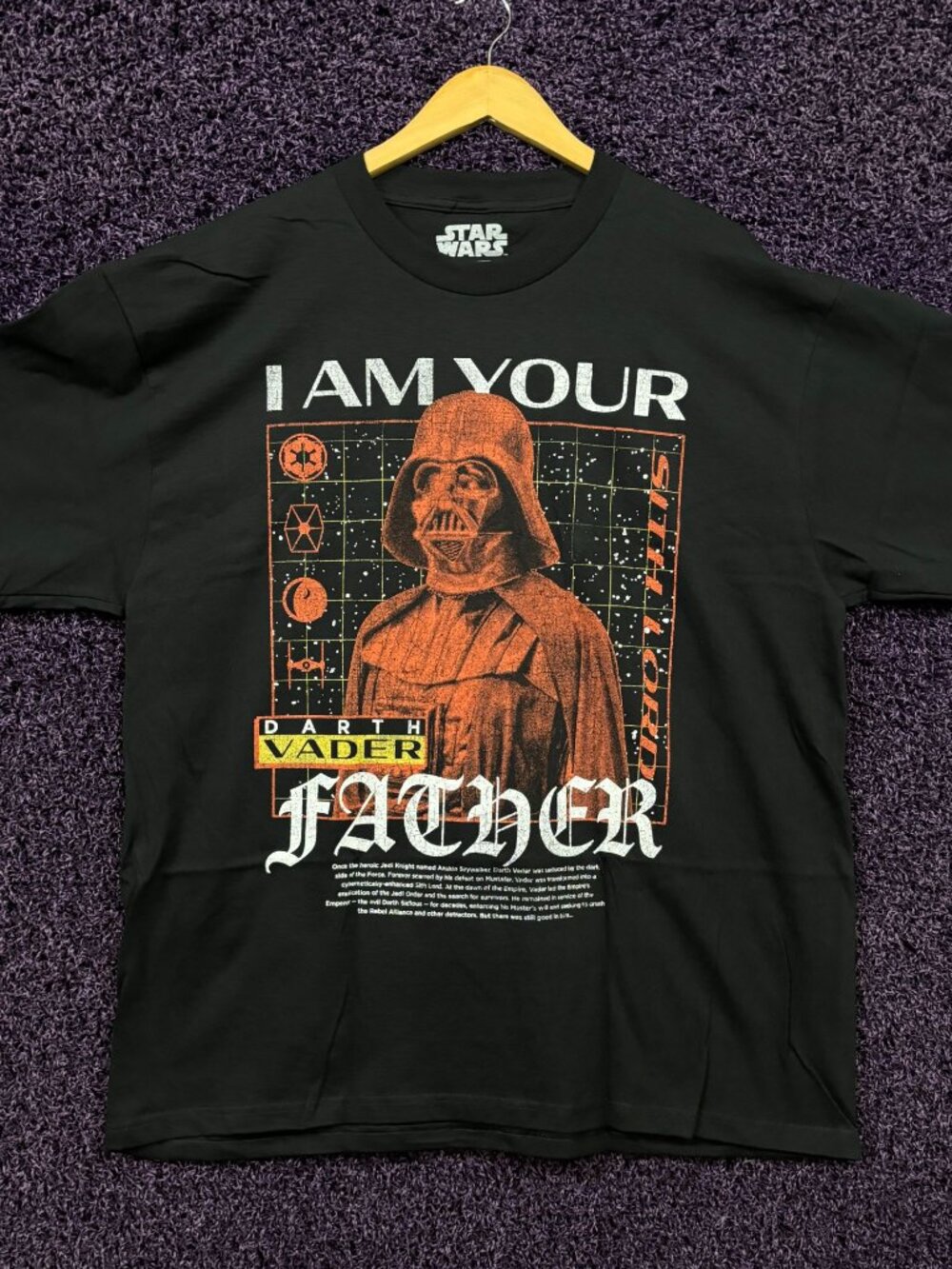 Sith Lord Darth Vader I Am Your Father Star Wars T-Shirt XL